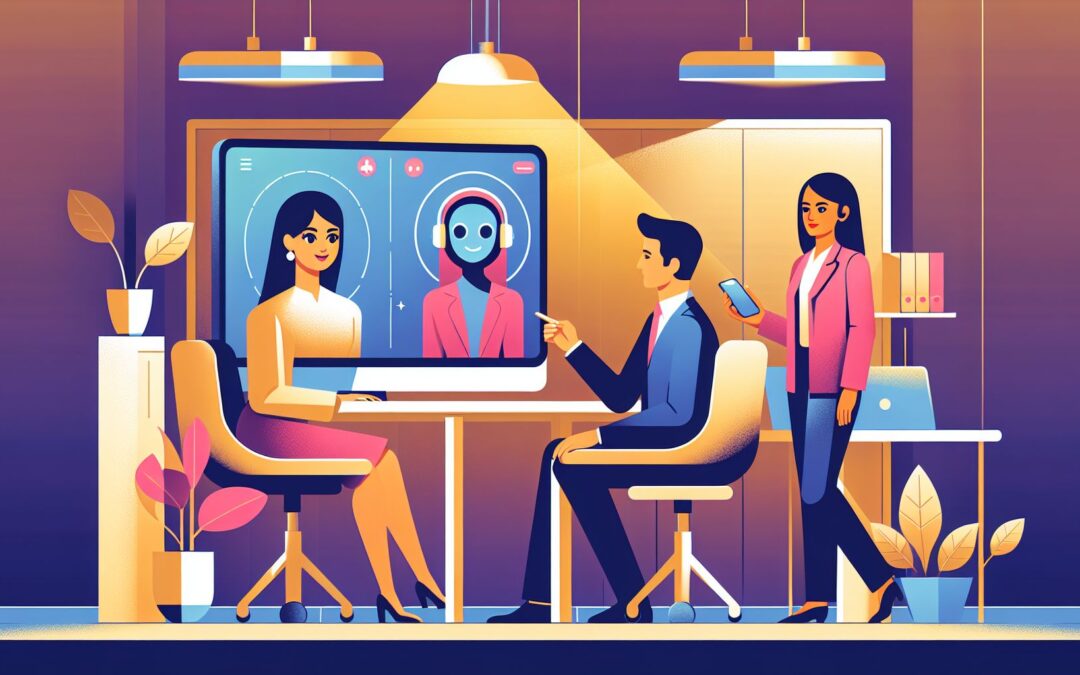 Cómo funcionan los agentes virtuales en empresas
